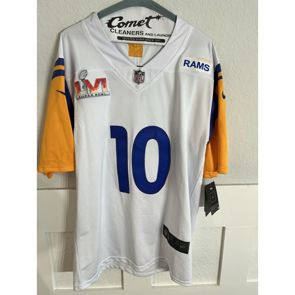 Cooper Kupp Rams Super Bowl LVI Edition Jersey Small Stitched Nike NWT On Field